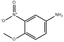 4-甲氧基-3-硝基苯胺, 577-72-0, 结构式