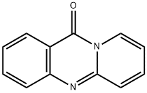 11H-吡啶并[2,1-B]喹唑啉-11-酮 结构式