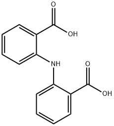 二苯胺-2,2’二羧酸, 579-92-0, 结构式
