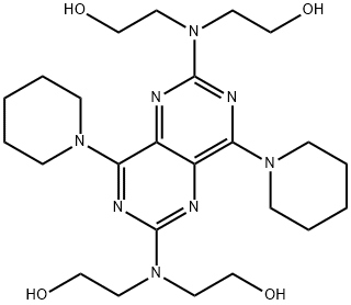 双嘧达莫, 58-32-2, 结构式
