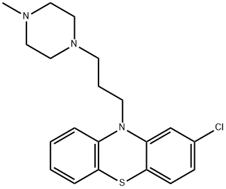 丙氯拉嗪, 58-38-8, 结构式