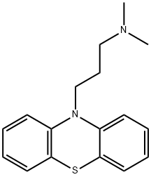 丙嗪 结构式