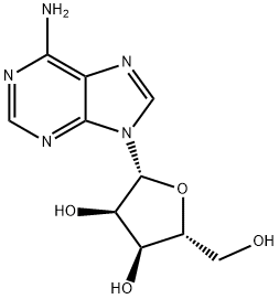 腺嘌呤核苷, 58-61-7, 结构式