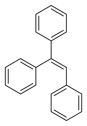 Triphenylethylene Struktur