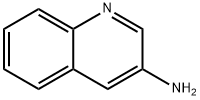 3-氨基喹啉, 580-17-6, 结构式
