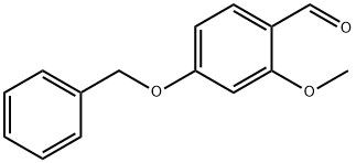 4-苯甲氧基-2-甲氧基苯甲醛, 58026-14-5, 结构式