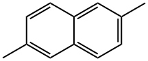 2,6-ジメチルナフタレン 化学構造式