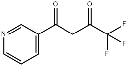 4,4,4-三氟-1-(吡啶-3-基)-1,3-丁二酮, 582-73-0, 结构式