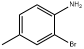 2-溴-4-甲基苯胺, 583-68-6, 结构式