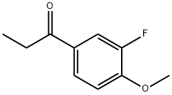 1-丙酮, 1-(3-氟-4-甲氧基苯基)- 结构式