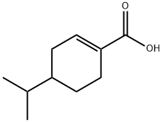 p-Mentha-1-ene-7-oic acid 结构式