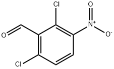 2,6-二氯-3-硝基苯甲醛, 5866-97-7, 结构式