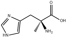 alpha-methylhistidine 结构式