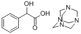 扁桃酸乌洛托品, 587-23-5, 结构式