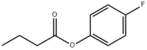 Butyric acid 4-fluorophenyl ester 结构式