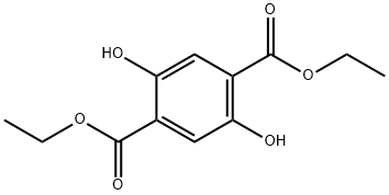 2,5-二羟基对苯二甲酸乙酯 结构式