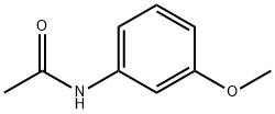 3'-甲氧基乙酰苯胺 结构式