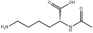 N2-アセチル-D-リシン 化学構造式