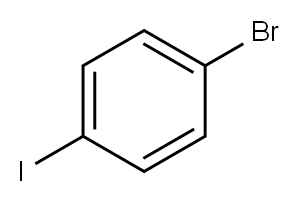 1-Bromo-4-iodobenzene Structure