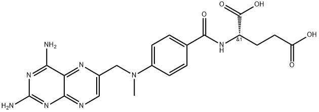 甲氨蝶呤, 59-05-2, 结构式