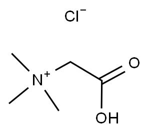 盐酸甜菜碱, 590-46-5, 结构式