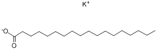 硬脂酸钾, 593-29-3, 结构式