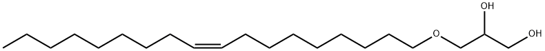甘油1-油醚-D5, 593-31-7, 结构式