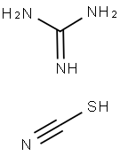 硫氰酸胍, 593-84-0, 结构式