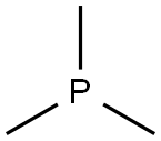 三甲基膦, 594-09-2, 结构式