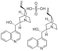 弱金鸡纳碱硫酸, 5949-16-6, 结构式