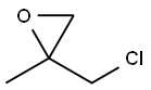 甲基环氧氯丙烷, 598-09-4, 结构式