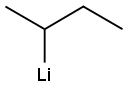 仲丁基锂, 598-30-1, 结构式