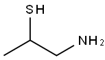 1-aminopropane-2-thiol 结构式