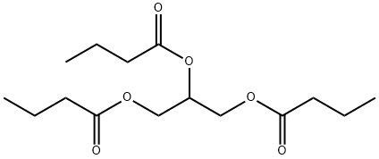 三丁酸甘油酯, 60-01-5, 结构式