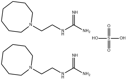 胍乙啶半硫酸盐, 60-02-6, 结构式