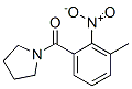 Pyrrolidine, 1-(3-methyl-2-nitrobenzoyl)- (9CI) 结构式