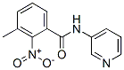 Benzamide, 3-methyl-2-nitro-N-3-pyridinyl- (9CI) 结构式