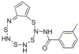 Benzamide, N-(5,6-dihydro-4H-cyclopentathiazol-2-yl)-3-methyl- (9CI) 结构式