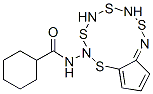 Cyclohexanecarboxamide, N-(5,6-dihydro-4H-cyclopentathiazol-2-yl)- (9CI) 结构式