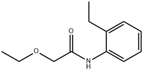 Acetamide, 2-ethoxy-N-(2-ethylphenyl)- (9CI) 结构式