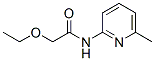 Acetamide, 2-ethoxy-N-(6-methyl-2-pyridinyl)- (9CI) 结构式