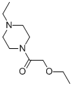 Piperazine,1-(ethoxyacetyl)-4-ethyl- 结构式