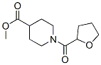 4-Piperidinecarboxylicacid,1-[(tetrahydro-2-furanyl)carbonyl]-,methylester(9CI) 结构式