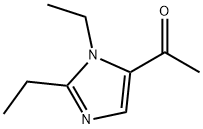 Ethanone, 1-(1,2-diethyl-1H-imidazol-5-yl)- (9CI) 结构式