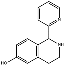 6-Isoquinolinol,1,2,3,4-tetrahydro-1-(2-pyridinyl)-(9CI) 结构式