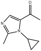 Ethanone, 1-(1-cyclopropyl-2-methyl-1H-imidazol-5-yl)- (9CI) 结构式