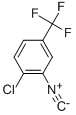 2-CHLORO-5-(TRIFLUOROMETHYL)PHENYL ISOCYANIDE 结构式