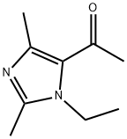 Ethanone, 1-(1-ethyl-2,4-dimethyl-1H-imidazol-5-yl)- (9CI) 结构式
