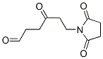 1-Pyrrolidinehexanal, gamma,2,5-trioxo- (9CI) 结构式