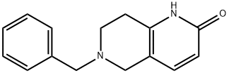 6-苄基-5,6,7,8-四氢-1,6-萘啶-2(1H)-酮 结构式